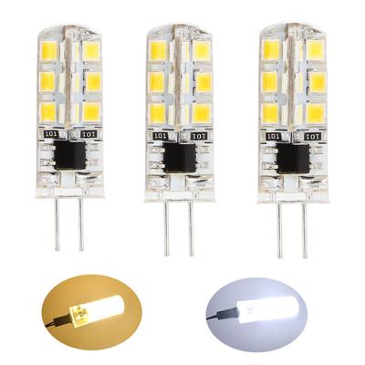10PC G4 24 Leds 3014 Chip Silicon Light Lamp Bulb 3W 360 G4 24 Leds 3014 Chip Silicon Light Lamp Bulb 3W 360 Degree