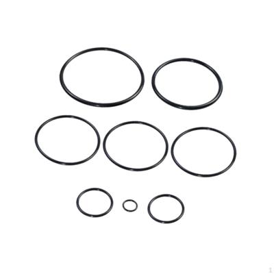 8Pcs Wasser Reiniger O Ring Rebuild Kit Dichtung Ringe R0502500 Pool Wartung Schwarz Ersatz