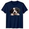 Cute Bernese Mountain Dog Peekaboo Puppy Pet TShirt