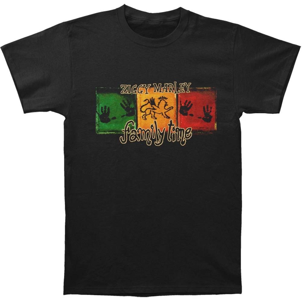 Men s Ziggy Marley Lion Slim Fit T-shirt XX-Large Black XXL