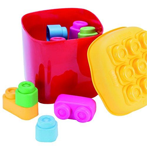 Clemmy Baby Clemmy erste Lernbausteine 20 Stück Softbaustein Basisset Box 156157 Babyfreundlich