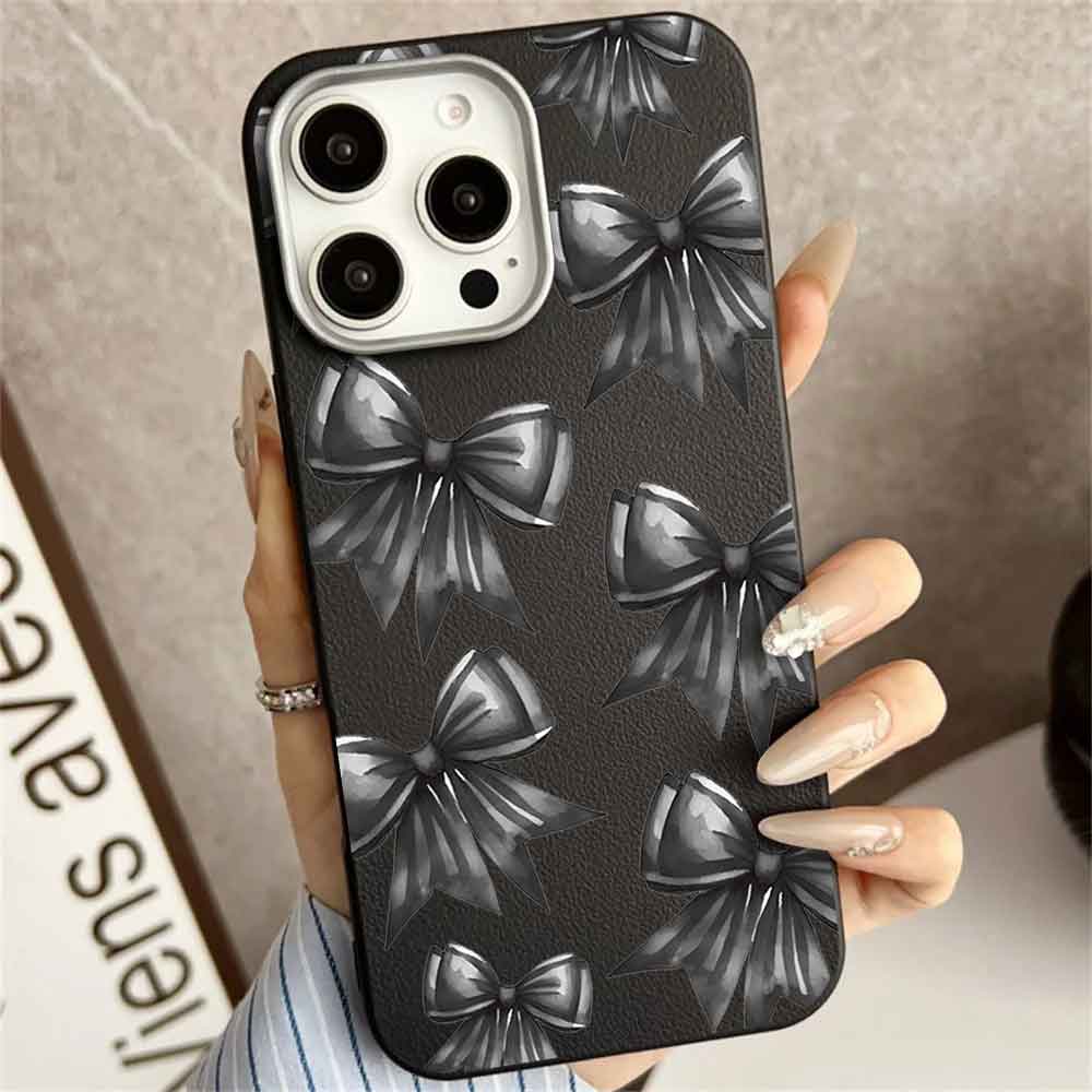 

Прозрачный чехол с цветочным принтом и узором из ТПУ для Samsung, Xiaomi, iPhone, противоударный чехол для мобильного телефона Xiaomi Redmi Note 13 Pro Plus 5G чёрный