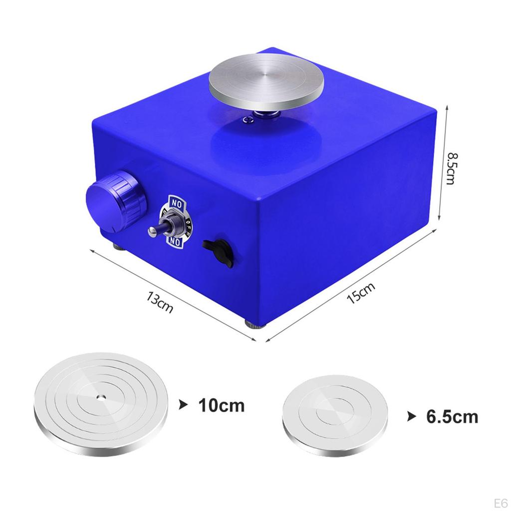Pottery , Small Forming Machine with 3 Tray And 8 Clay Tools for DIY Ceramic