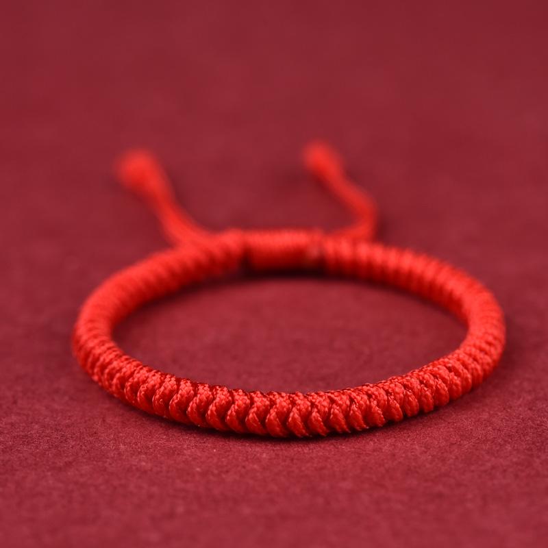 Peach Basket Diamond Knot Red Bracelet - Baby & Infant Gift