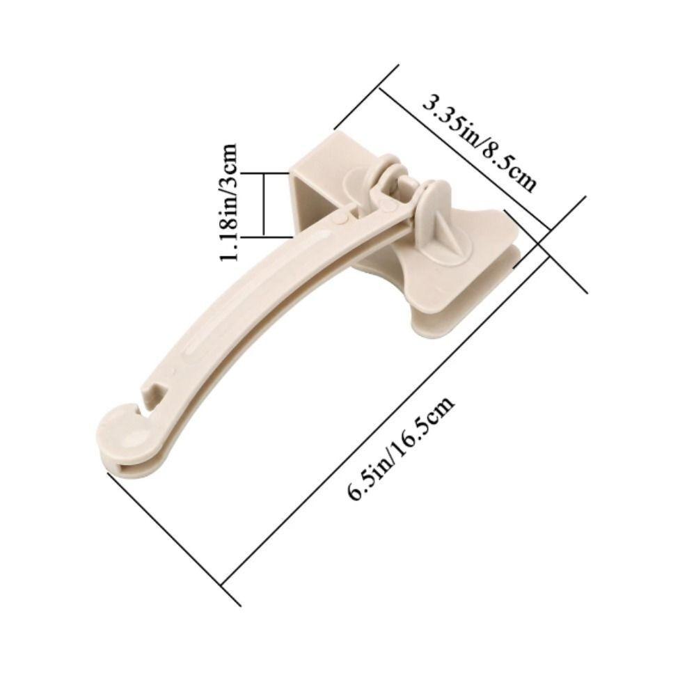 2 Pcs/Pack Storage Rack Space Saving Handheld Garbage Bag Holder Cabinet Plastic Bag Hook Bracket