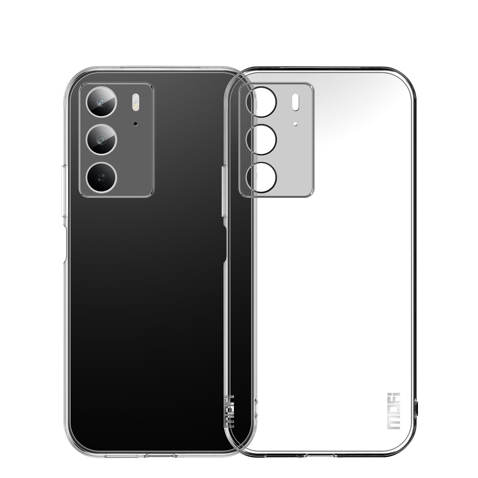 

For Realme C75 Clear Phone Case MOFI Ultra-Thin TPU Phone Back Cover Transparent