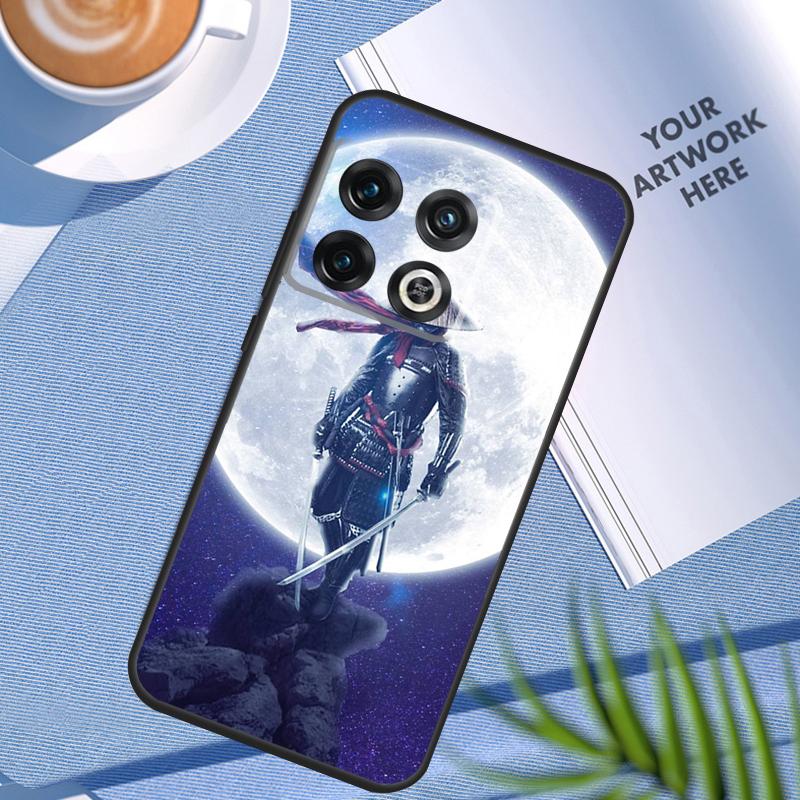 Japan The Samurai Ninja Case For OnePlus 12 12R 11 9 10 Pro 10R 10T 9R 8T Nord 3 CE 2 Lite 2T N10 N20 N30 CE4 Cover