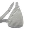 Prada 2VZ098 Body Bag Gray Leather Mens