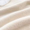 Women's Imitation Mink Vest Spring Autumn Plush Knitted Cardigan Vest Knitted Sleeveless Waistcoats