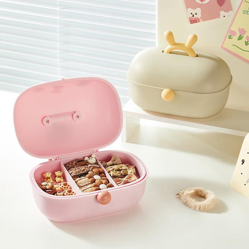 Cute Rabbit Hair Accessory & Jewelry Storage Box
