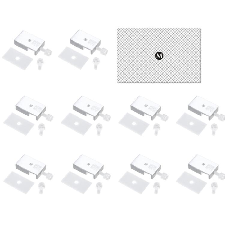 Fish Tank Aquarium Glass Cover Net Transparent Anti-Escape Support Net Tool M