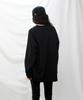 Deumakeu Men'S & Women'S Oversized Layered Plain T-Shirt Black
