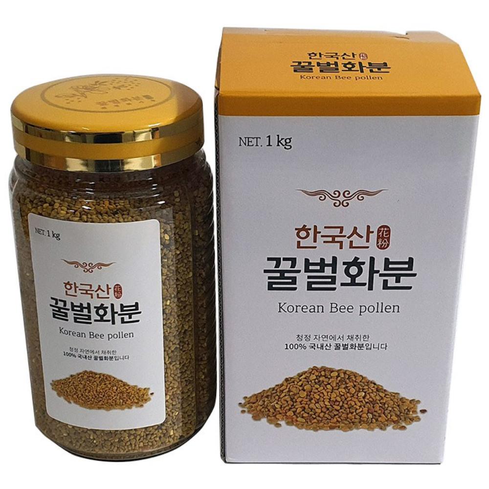 Hongjewon Sobaeksan Baekdudaegan Wild Honeybee Pollen 1kg 1 Pcs