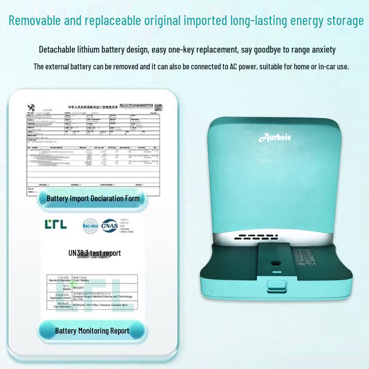 Portable Mini Oxygen Concentrator for Home, Outdoor, and Plateau Use - Ideal for Elderly and Pregnant Women