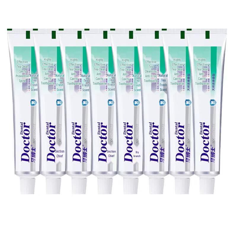 Dr. Dental Tea Fresh Breath Anti-Cavity Toothpaste 8-Pack