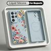 Ins Butterfly Flowers Case For Samsung Galaxy S26 S25 Ultra S24 Plus S23 S22 Ultra Magnetic For Magsafe Liquid Silicone Cover