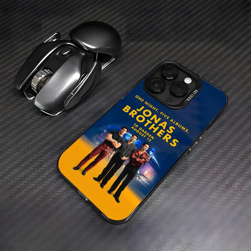 Singer J-Jonas Brothers Band Phone Case For IPhone17 Air 16 15 14 Plus 13 12 11 Pro 7 8 XS Max XR Silver Black Bumper Case