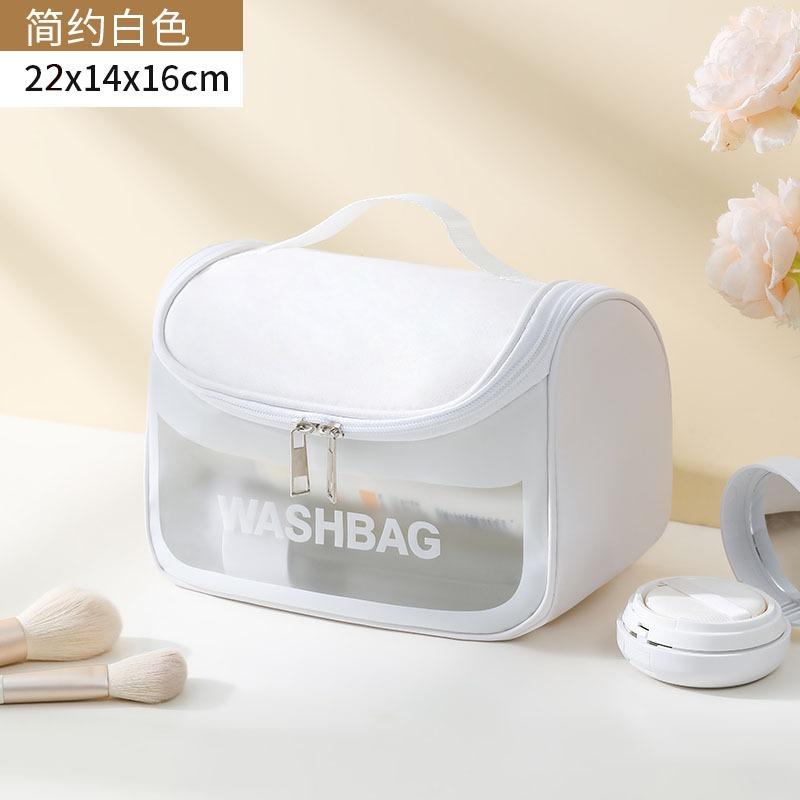 Portable Large Capacity Travel Handheld Waterproof Makeup Bag Cosmetic Organizer