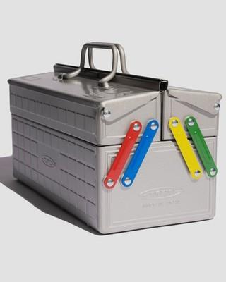 BEAMS Custum TOYO STEEL ToolBox ST-350Silver2-Tier