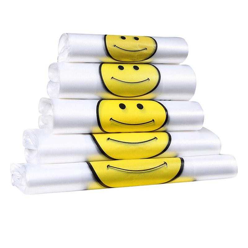 

Денгби Сумки-шопперы с ручками в виде жилета с улыбающимся лицом