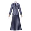 Wednesday Addams Cosplay Costume Uniform Halloween Carnival Party Christmas Play Role Clothes Clothing