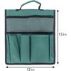 Garden Kneeler Tool Bags, Garden Stool Storage Bag,Kneeling Chair Garden Tool Bag Black