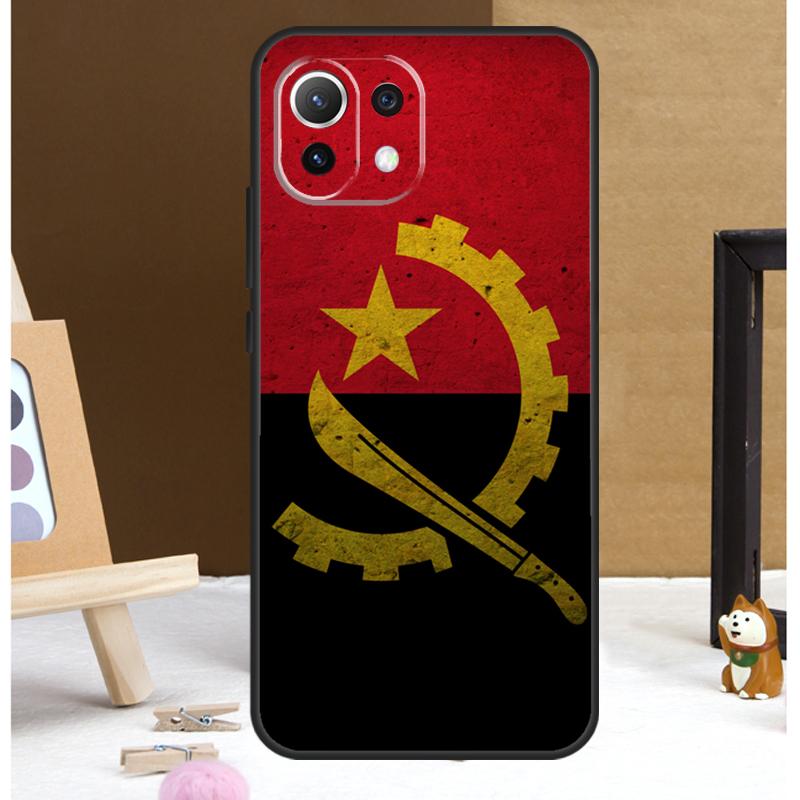 Angola flag Case For Xiaomi 15 14 Ultra 13T 14T 15T 17 Pro Max POCO F7 Pro F5 F6 X5 X6 X7 F8 Ultra Cover