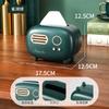 Wet Wipes Decoration Paper Holder Storage Napkin Case Desktop Retro Radio Model Vintage Dispenser Organizer Ornament Tissue Box