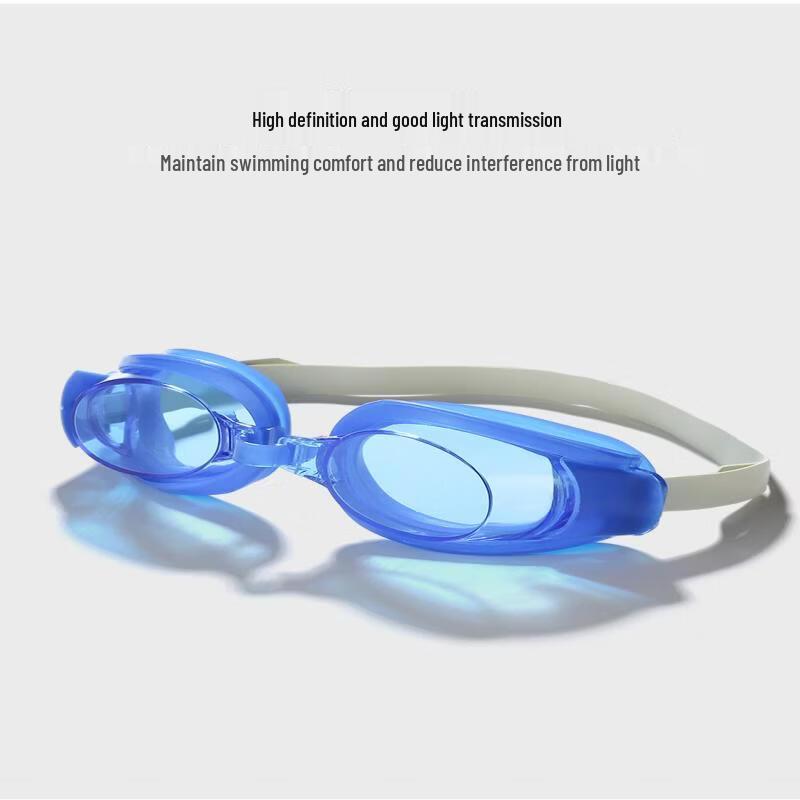 Unisex Swimming Goggles with Nose Clip and Earplugs