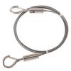 Industrial Grade 304 Stainless Steel PVC Coated Wire Rope with Spring Hooks
