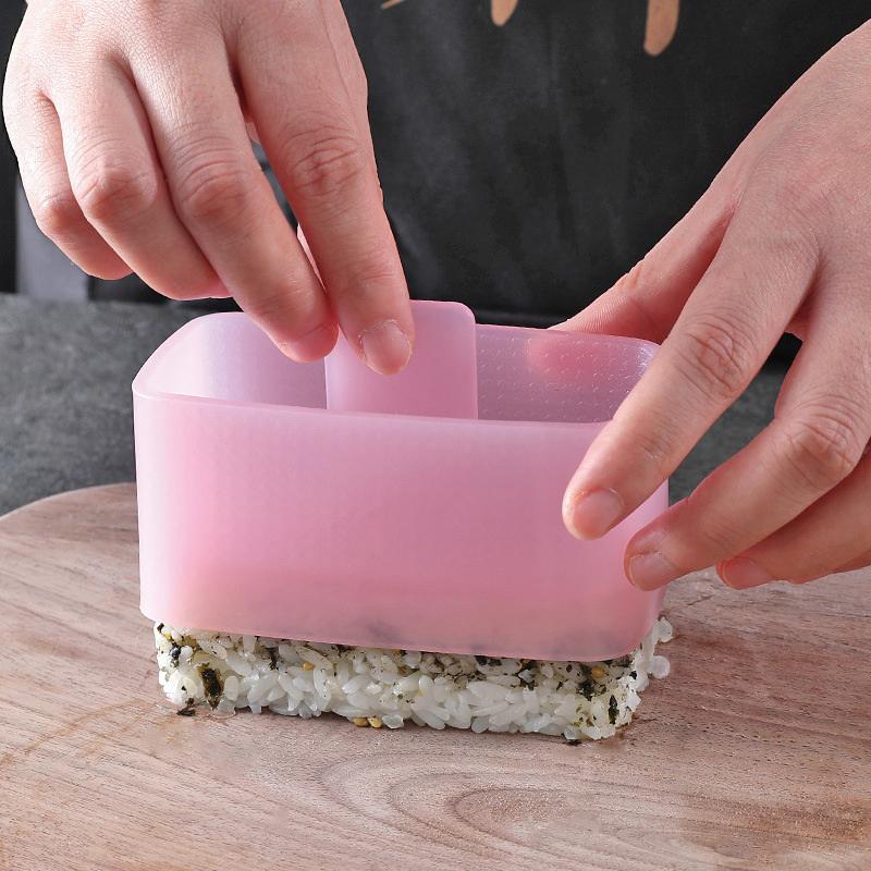 

Musubi Maker Press Sushi Making Kit Прямоугольный пресс для суши DIY Mold Kimbab Onigiri Кухонные аксессуары ONE SIZE