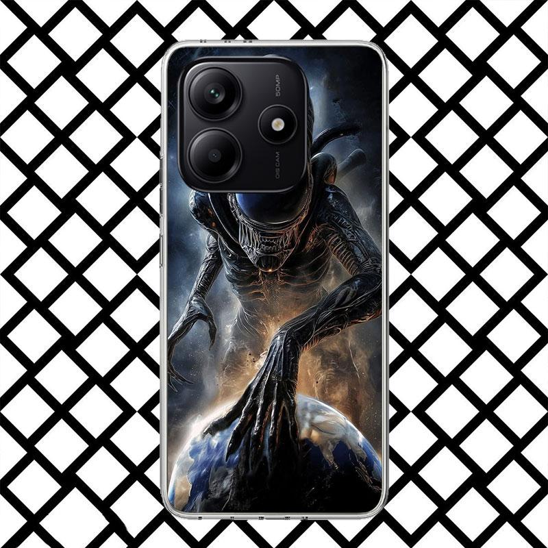 Cool A-Alien X-Xenomorph Phone Case for Xiaomi Redmi Note 15 14 14S 13 12 12S 11 Pro Plus 11E 11T 11S 10S 5G Soft Cover Fundas R