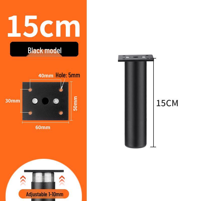 Adjustable Aluminum Alloy Cabinet & Furniture Support Legs