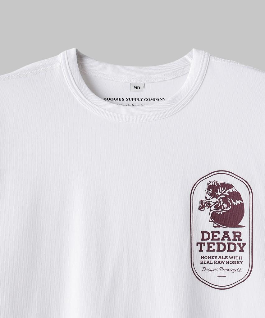 Dugiseuseopeullaikeompeoni Loose Long Sleeve Dt Bear Mark Tee