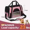 Pet Backpack for Cats with Safety Zipper To Prevent Escape Spacious, Breathable, Foldable Travel Bag for Cats and Dogs Car and Aviation Certified