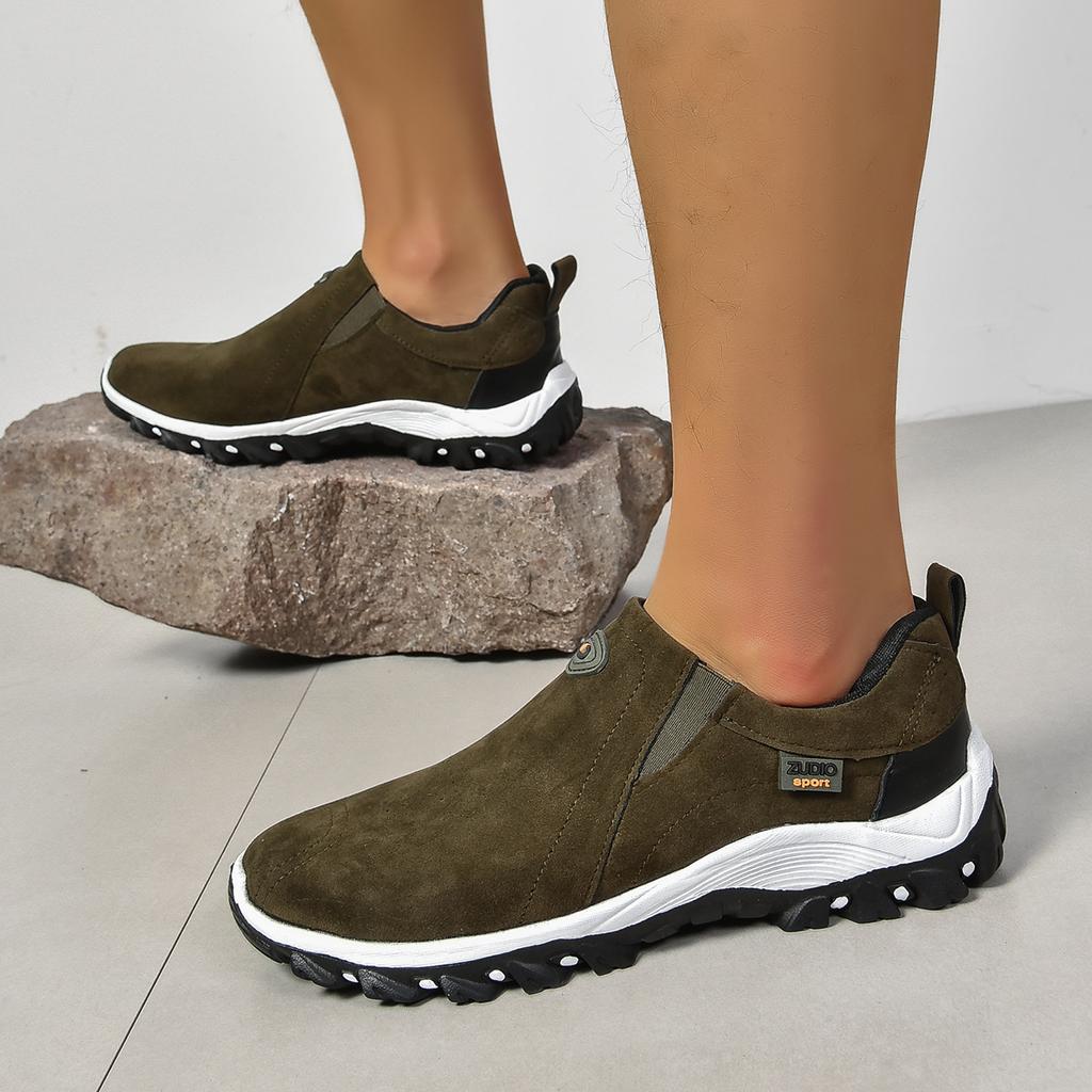 Scarpe casual da uomo da esterno taglia grande primavera e autunno nuove scarpe sportive casual moda punta rotonda scollo basso scarpe singole da uomo