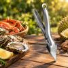 Stainless Steel Shell Opener with Hanging Hole Multifunctional Seafood Opening