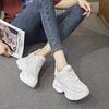 Women's Height-Increasing Dad Sneakers: 8cm Thick Sole, Breathable, Trendy, Casual Sports Shoes for Autumn (A8382)