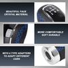 5/6 Speed Universal Gear Shift Knob R PU Leather Manual Gear lever knob Shift Replacement Modified daewoo nuance daewoo racer