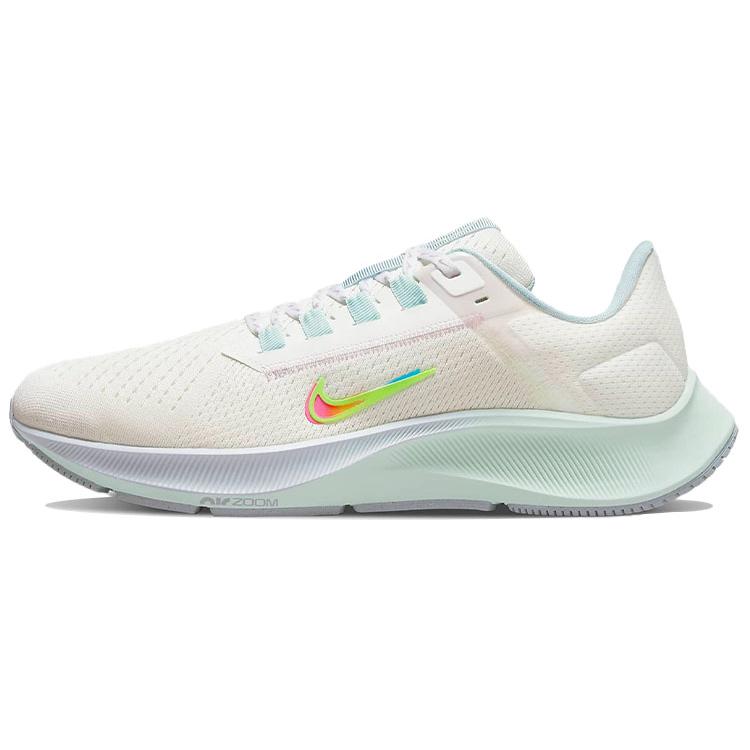 New Nike Air Zoom Pegasus 38 Premium Summit White Aura Volt Women's DH6507-111