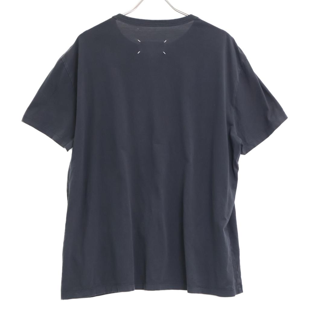 Maison Margiela 23Stainless Steel S50GC0684 Calendar Graphic Logo T-Shirt Tops XL grayUsed