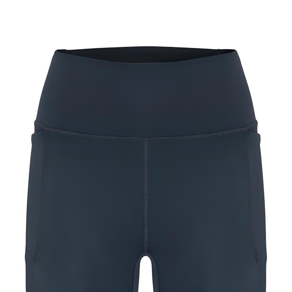 Under Armour Solid Color Casual Breathable Mid-Waist Cropped Sports Pants Women Bottoms Charcoal-Grey 1382536-044