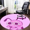 1pc Courage the Cowardly Dog Office Round Area Rug, Under Office Chairs Bedroom Living Room Home Decor  A1022197