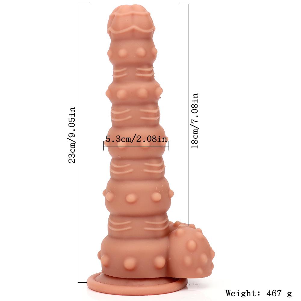 Silica Gel Realistic Dildo for Women Masturbator Soft Jelly Suction Cup Anal Big Penis Anal Plug Erotic Adults Female Lesbian Sex Toys