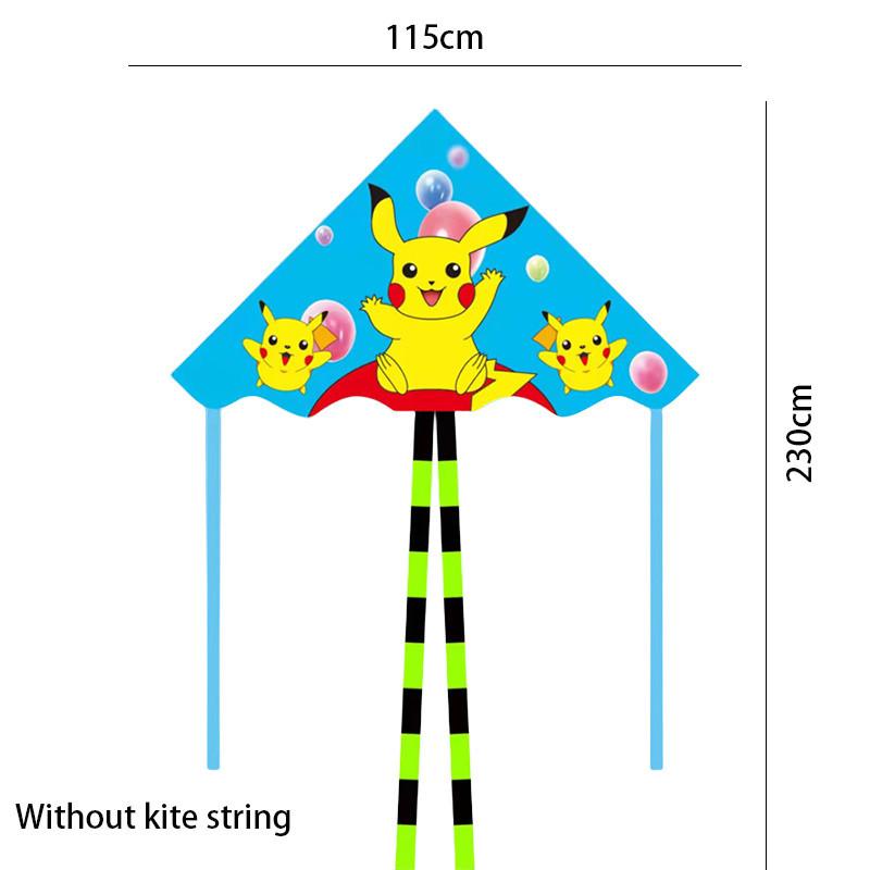 High-quality 1.2 Meter Double-tailed Kite From Weifang Handcrafted With Glass Fiber Rods Style F