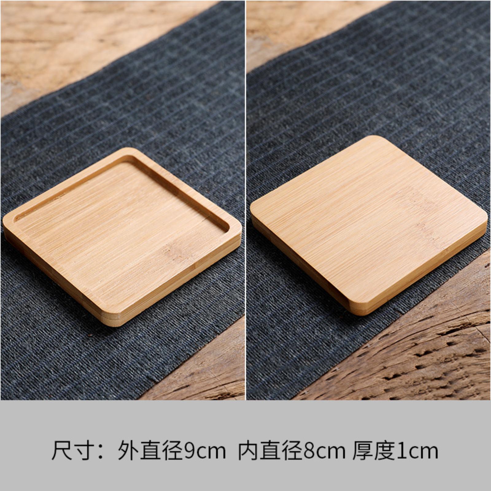 Creative Water Cup Mat/wooden Cup Mat One Size