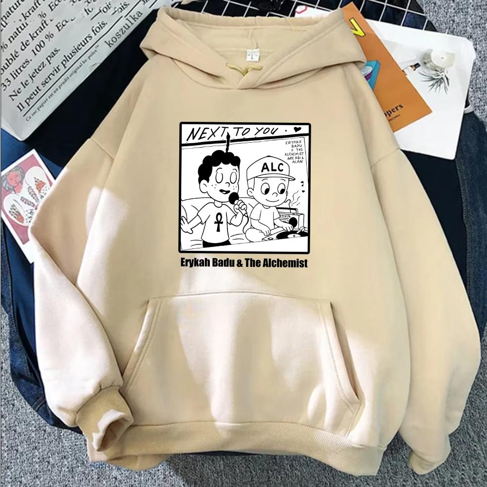 The Alchemist New Album Abi & Alan Hoodie Funny Song Next To You Shirt Hip Hop Streetwear Pullover Y2K Clothes Unisex Hoodie