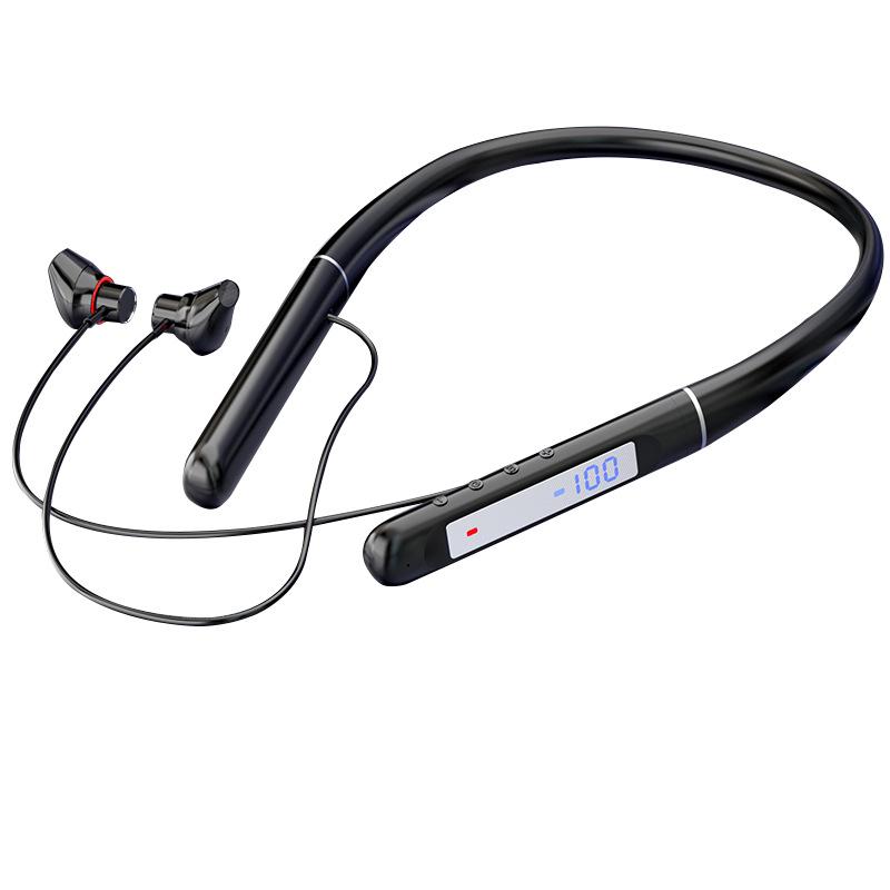Sport Bluetooth Neckband Earphones with Long Battery Life and Heavy Bass