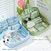 1 pcs 12 layers large capacity pencil case classification storage stationery organizing bag student stationery box