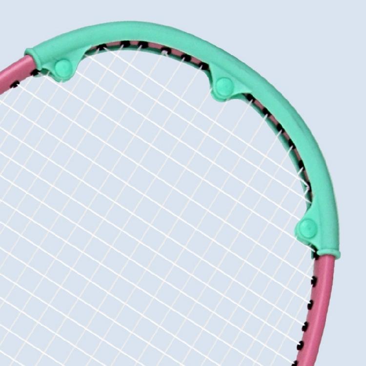 Badminton Racquet Curved Protection Sleeve Beginner Racket Head Protector Front Frame Head Case Edge Protective Cover